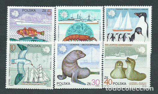 Briefmarken: Polonia - Correo 1987 Yvert 2886/91 ** Mnh Fauna