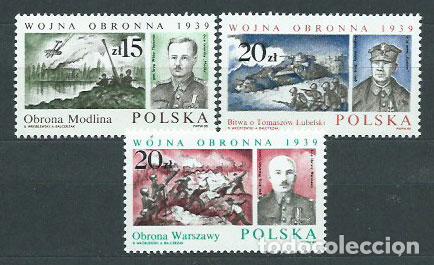 Briefmarken: Polonia - Correo 1988 Yvert 2966/8 ** Mnh