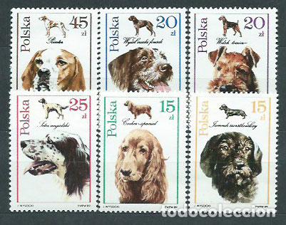 Briefmarken: Polonia - Correo 1989 Yvert 3003/8 ** Mnh Fauna. Perros