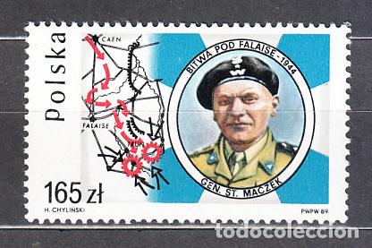 Briefmarken: Polonia - Correo 1989 Yvert 3019 ** Mnh Militares