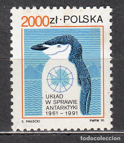 Briefmarken: Polonia - Correo 1991 Yvert 3139 ** Mnh Fauna - Pinguino