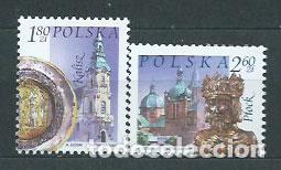 Briefmarken: Polonia - Correo 2002 Yvert 3745/6 ** Mnh