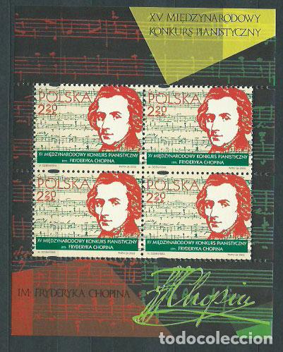 Briefmarken: Polonia - Correo 2005 Yvert 3954 Hojita ** Mnh Personaje