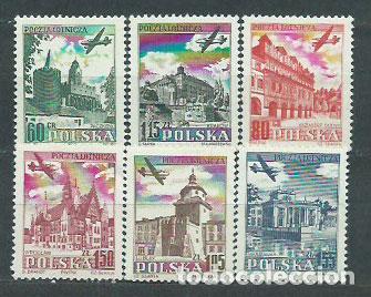 Briefmarken: Polonia - Aereo Yvert 34/9 ** Mnh Aviones