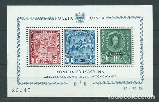 Briefmarken: Polonia - Hojas Yvert 10 (*) Mng