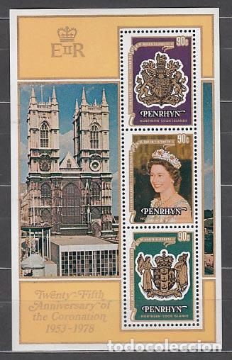 Selos: Penrhyn - Hojas Yvert 11 ** Mnh