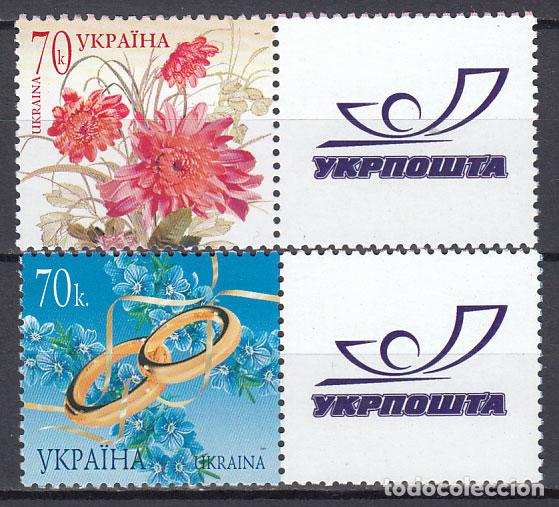 Timbres: Ukrania - Correo Yvert 765/66 ** Mnh