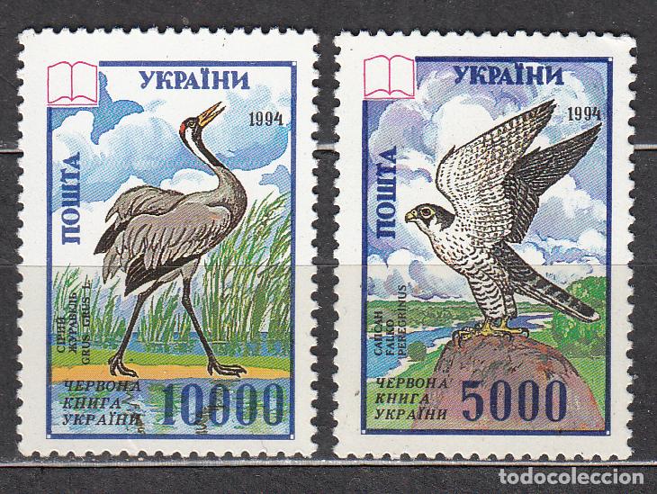 Timbres: Ukrania Correo Yvert 221/22 ** Mnh Fauna - Aves