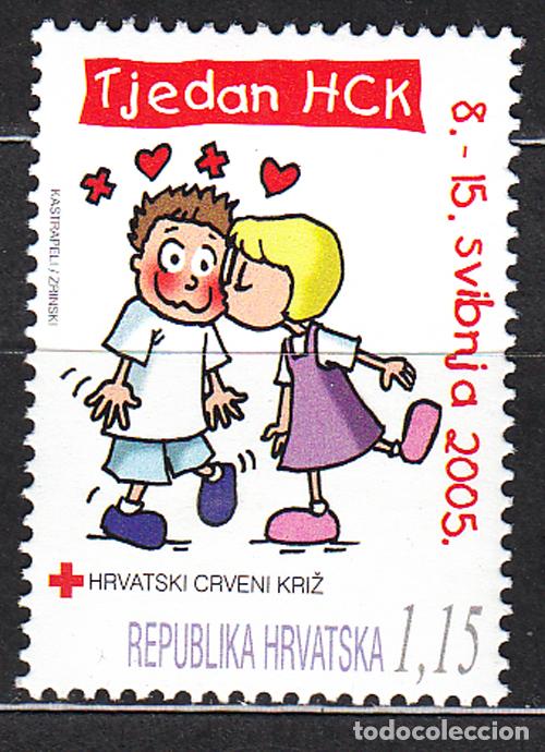 Timbres: Croacia Beneficencia Yvert 82 ** Mnh Cruz Roja