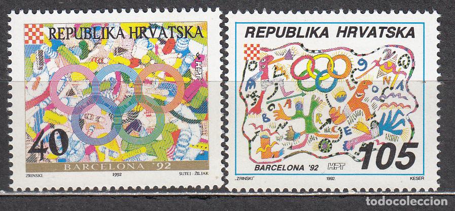 Timbres: Croacia Correo 1992 Yvert 163/4 ** Mnh
