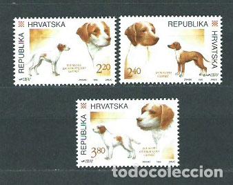 Timbres: Croacia - Correo 1995 Yvert 281/3 ** Mnh Fauna Perros