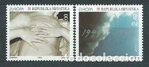 Timbres: Croacia - Correo 1995 Yvert 285/6 ** Mnh Europa