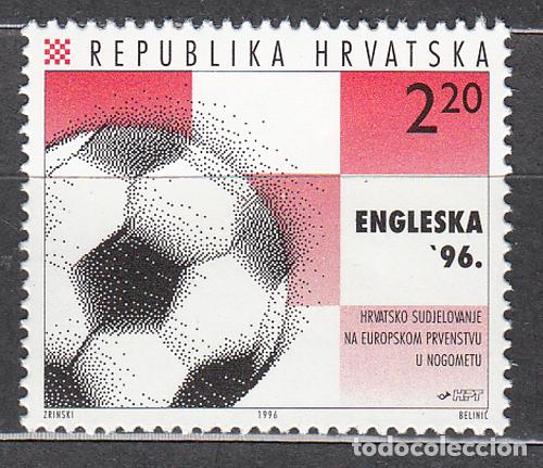 Sellos: Croacia Correo 1996 Yvert 361 ** Mnh Campeonato de Futbol - Deportes