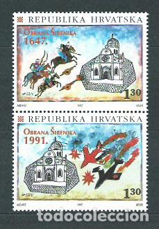 Sellos: Croacia - Correo 1997 Yvert 402/3 ** Mnh