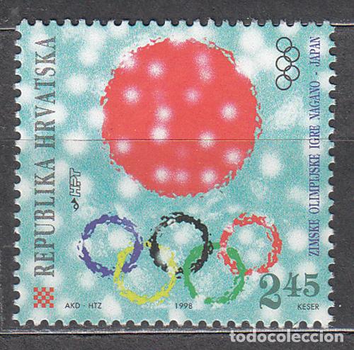 Sellos: Croacia Correo 1998 Yvert 422 ** Mnh Juegos Olimpicos de Invierno - Deportes