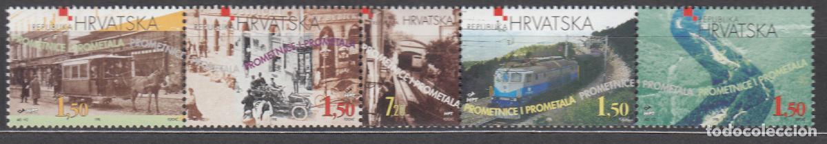 Sellos: Croacia Correo 1998 Yvert 455/59 ** Mnh Medios de Transporte