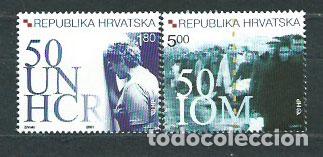 Francobolli: Croacia - Correo 2001 Yvert 545/6 ** Mnh