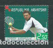 Francobolli: Croacia - Correo 2001 Yvert 547 ** Mnh Deporte Tenis