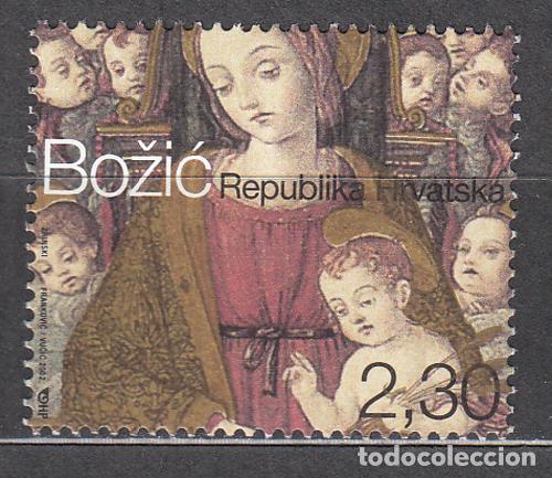 Francobolli: Croacia Correo 2002 Yvert 591 ** Mnh Navidad