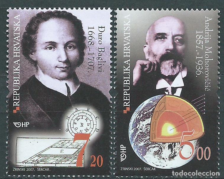 Stamps: Croacia Correo 2007 Yvert 762/63 ** Mnh Personaje