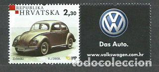 Stamps: Croacia - Correo 2008 Yvert 807 ** Mnh Coches