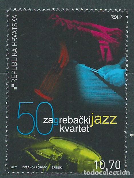 Stamps: Croacia Correo 2009 Yvert 852 ** Mnh M&uacute;sica