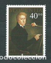 Stamps: Eslovenia - Correo 1992 Yvert 30 ** Mnh Materz Langus pintor