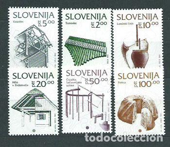 Stamps: Eslovenia - Correo 1993 Yvert 49/54 ** Mnh Patrimonio cultural