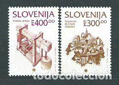 Stamps: Eslovenia - Correo 1994 Yvert 91/2 ** Mnh Patrimonio cultural