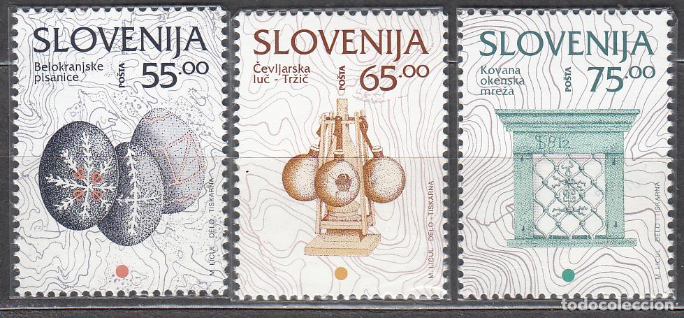 Stamps: Eslovenia Correo 1996 Yvert 136/138 ** Mnh Huevos de Pascua