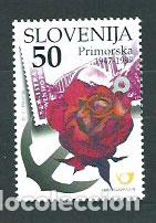 Stamps: Eslovenia - Correo 1997 Yvert 186A ** Mnh Flores