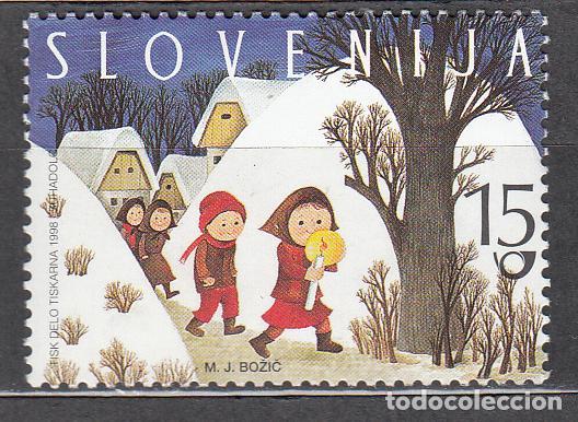 Timbres: Eslovenia Correo 1998 Yvert 223 ** Mnh Navidad