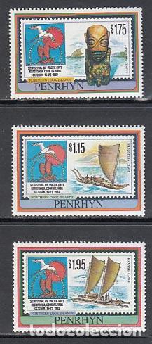 Timbres: Penrhyn - Correo Yvert 380/2 ** Mnh barcos