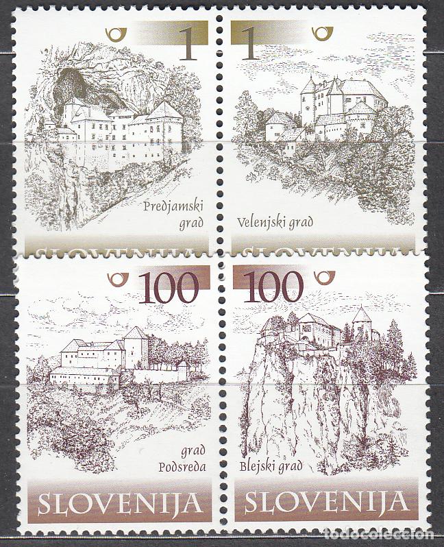 Timbres: Eslovenia Correo 2000 Yvert 277/80 ** Mnh Castillos