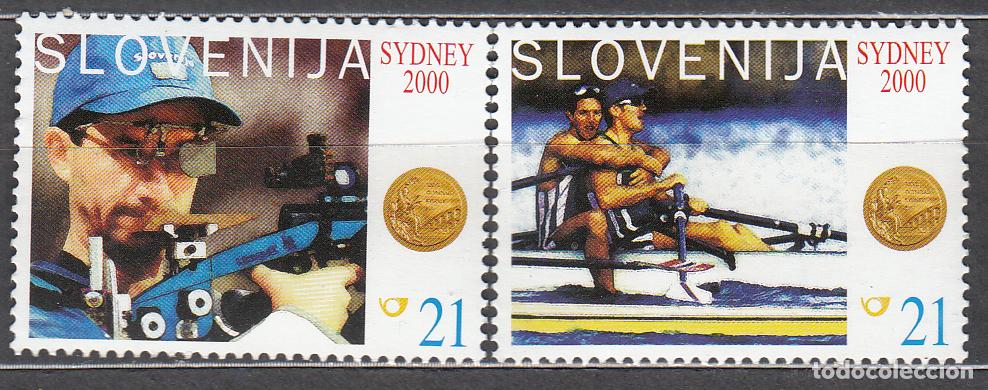 Timbres: Eslovenia Correo 2000 Yvert 301/2 ** Mnh Deportes