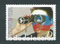 Timbres: Eslovenia - Correo 2002 Yvert 369 ** Mnh Deportes f&uacute;tbol