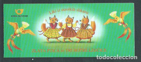 Timbres: Eslovenia - Correo 2003 Yvert 388 Carnet ** Mnh Cuentos