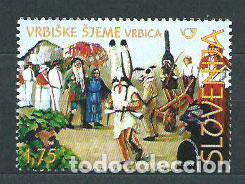 Timbres: Eslovenia - Correo 2008 Yvert 610 ** Mnh Mascaras