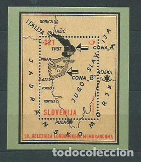 Timbres: Eslovenia - Hojas Yvert 20 ** Mnh