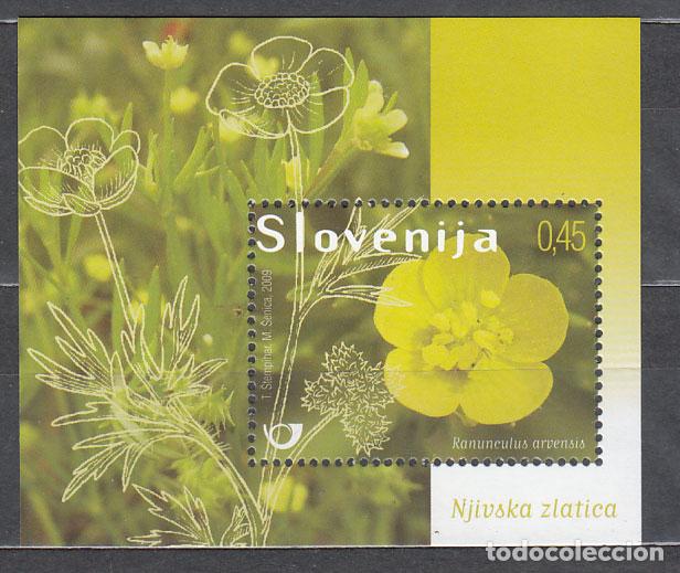 Timbres: Eslovenia - Hojas Yvert 41 ** Mnh Flora