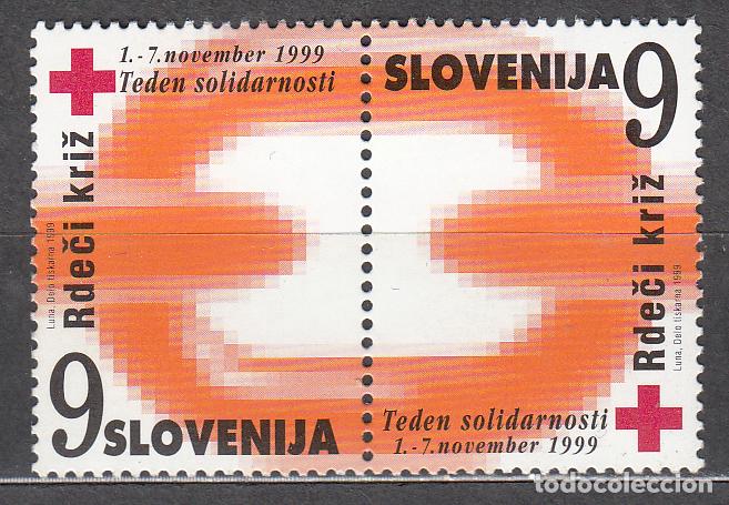Timbres: Eslovenia Beneficencia Yvert 18A/B ** Mnh Cruz Roja