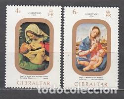 Stamps: Gibraltar - Correo 1974 Yvert 312/3 ** Mnh Navidad