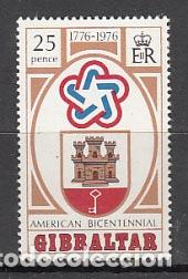 Stamps: Gibraltar - Correo 1976 Yvert 337 ** Mnh Independencia EEUU