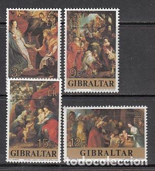Stamps: Gibraltar - Correo 1977 Yvert 367/70 ** Mnh Navidad