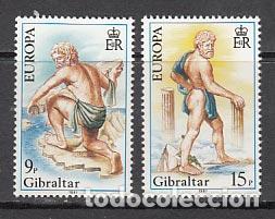 Stamps: Gibraltar - Correo 1981 Yvert 418/9 ** Mnh Europa