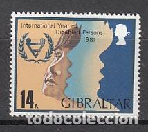 Stamps: Gibraltar - Correo 1981 Yvert 436 ** Mnh Personas incapacitadas