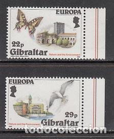 Stamps: Gibraltar - Correo 1986 Yvert 513/4 ** Mnh Fauna