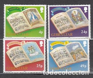 Stamps: Gibraltar - Correo 1991 Yvert 637/40 ** Mnh Navidad