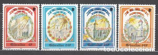 Stamps: Gibraltar - Correo 1992 Yvert 659/62 ** Mnh Navidad