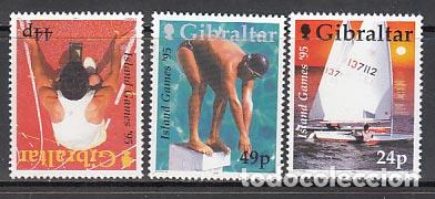 Stamps: Gibraltar - Correo 1995 Yvert 723/5 ** Mnh Deportes